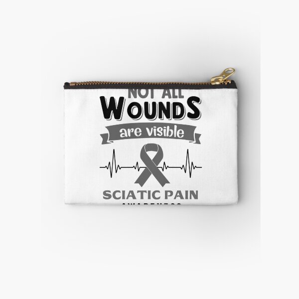 Item preview, Sciatic Pain Awareness Not All Wounds Are Visible designed and sold by Victormoratalla.