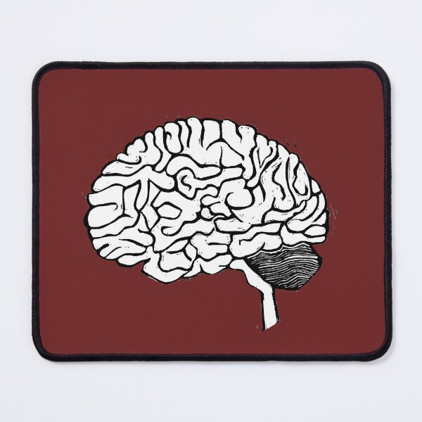 Item preview, Brain in Black and White designed and sold by Aspire Happy Art.