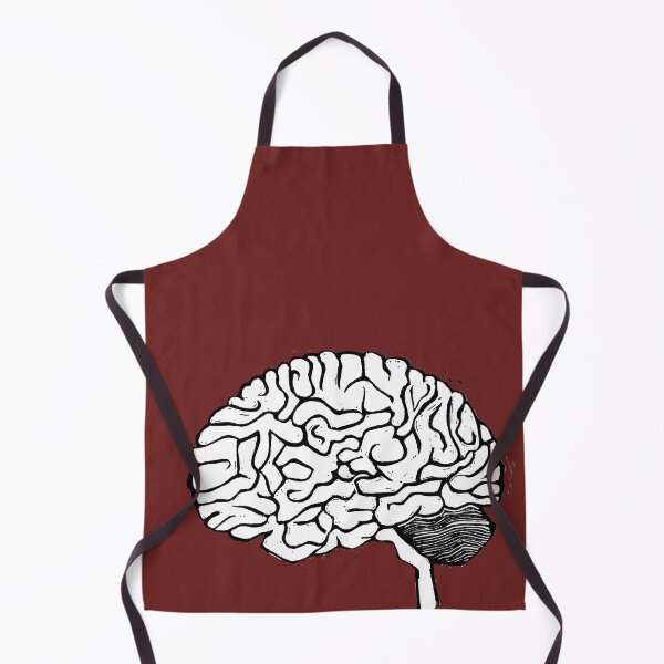 Item preview, Cerebro en blanco y negro designed and sold by Aspire Happy Art.
