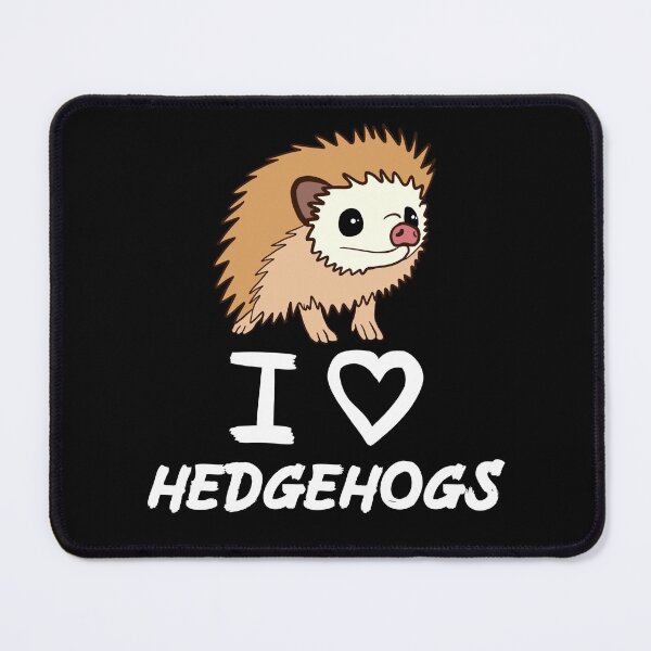 Artikelvorschau, Ich liebe Igel für Igelliebhaber entworfen und verkauft von Mochi-Merch.
