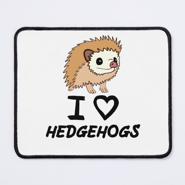 Artikelvorschau, Ich liebe Igel für Igelliebhaber entworfen und verkauft von Mochi-Merch.