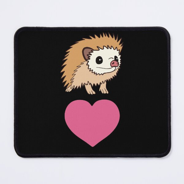 Item preview, Pink Heart Hedgehog for Hedgehog Lovers designed and sold by Mochi-Merch.