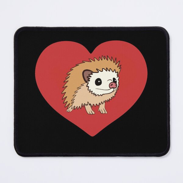 Artikelvorschau, Igel Rotes Herz für Igelliebhaber entworfen und verkauft von Mochi-Merch.