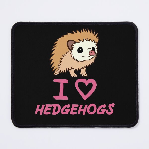 Item preview, Pink I Love Hedgehogs for Hedgehog Lovers designed and sold by Mochi-Merch.