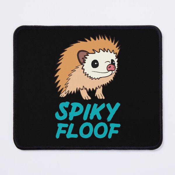 Item preview, Blue Spiky Floof Funny Cute Hedgehog for Hedgehog Lovers designed and sold by Mochi-Merch.