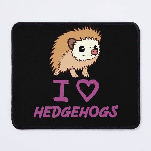 Item preview, Purple I Love Hedgehogs for Hedgehog Lovers designed and sold by Mochi-Merch.