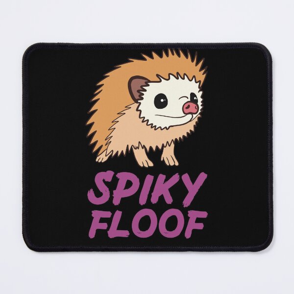 Item preview, Purple Spiky Floof Funny Cute Hedgehog for Hedgehog Lovers designed and sold by Mochi-Merch.