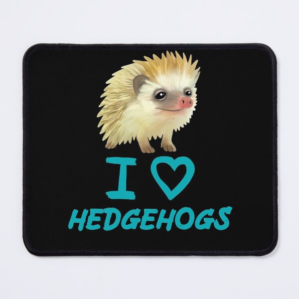 Item preview, Blue Funny I Love Hedgehogs for Hedgehog Lovers designed and sold by Mochi-Merch.