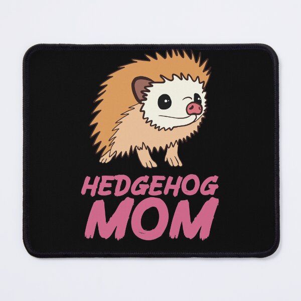 Artikelvorschau, Rosa Igel-Mutter für Igel-Liebhaber entworfen und verkauft von Mochi-Merch.