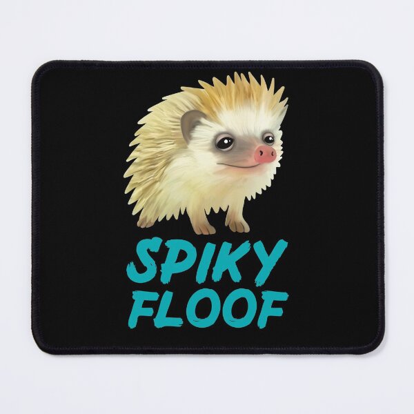 Item preview, Blue Spiky Floof for Hedgehog Lovers designed and sold by Mochi-Merch.