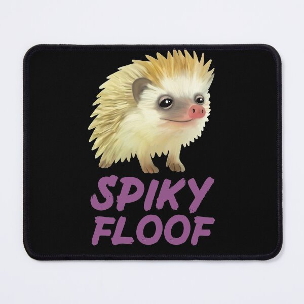 Item preview, Purple Spiky Floof for Hedgehog Lovers designed and sold by Mochi-Merch.