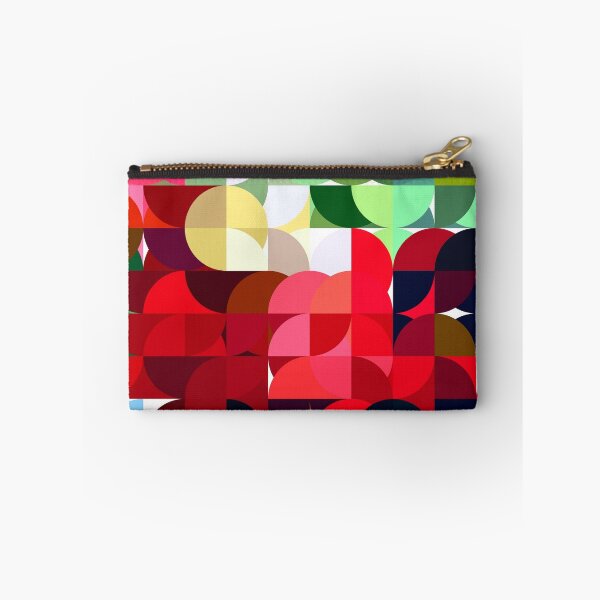 Item preview, Mixed color Poinsettias 3 Abstract Circles 1 designed and sold by TravelPhotoArt.