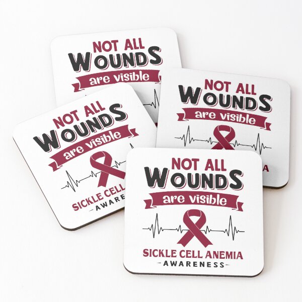 Item preview, Sickle Cell Anemia Awareness Not All Wounds Are Visible designed and sold by Victormoratalla.