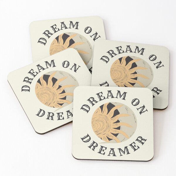 Item preview, Dream on Dreamer Tumblr Quote Sun Moon Stars designed and sold by GeKrayr.
