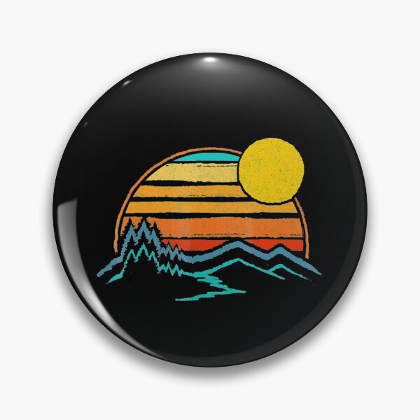 Item preview, Outdoor Sunset Mountains Color Fade Graphic  designed and sold by kellygritzman.
