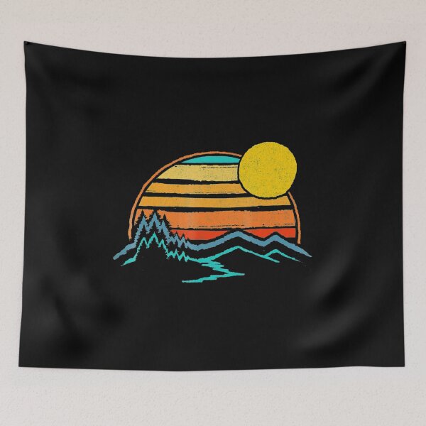 Item preview, Outdoor Sunset Mountains Color Fade Graphic  designed and sold by kellygritzman.