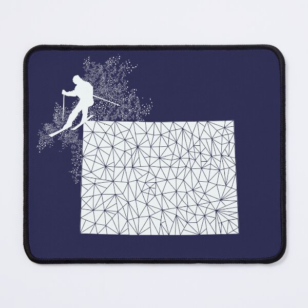 Item preview, State of Colorado Geometric Skier designed and sold by HungryDino.