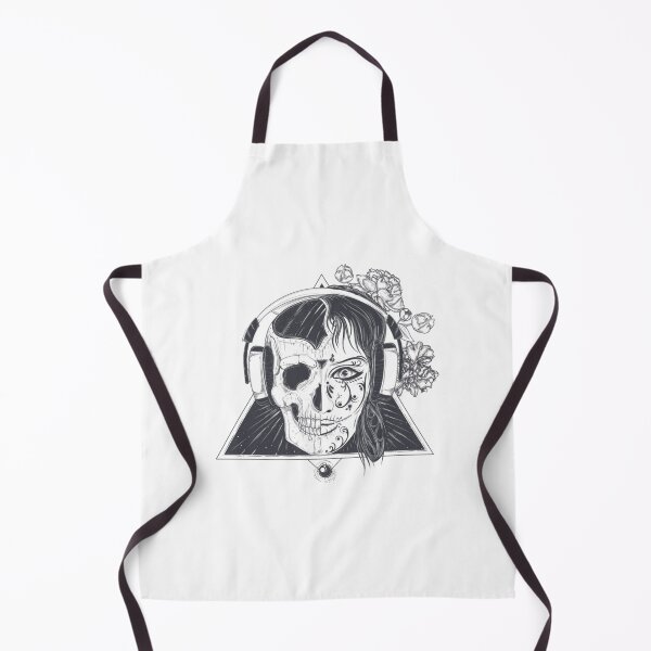 Item preview, Skull with floral Halloween Shirt designed and sold by GlobalSpace.