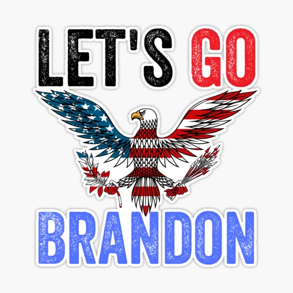 Voila Print Let's Go Brandon Sticker Vinyl Decal - Anti Joe Biden Lets Go Brandon  Bumper Sticker Decal, VP5805 - 10'' x 3'' : : Automotive