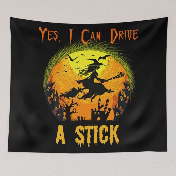 Item preview, Yes, I Can Drive A Stick, Funny Women Gifts For Halloween designed and sold by Keithjame012.