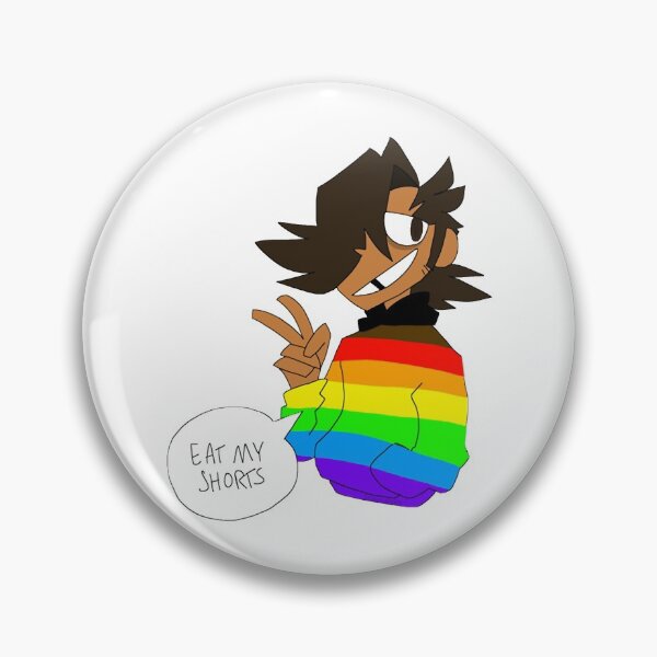 Item preview, Mal wears rainbow shirt designed and sold by BradleyNegrete.