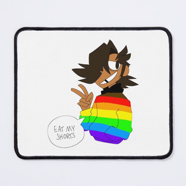 Item preview, Mal wears rainbow shirt designed and sold by BradleyNegrete.