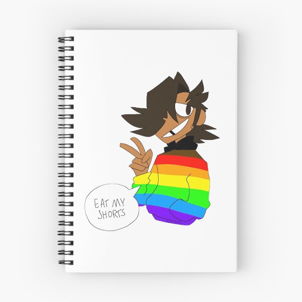 Item preview, Mal wears rainbow shirt designed and sold by BradleyNegrete.