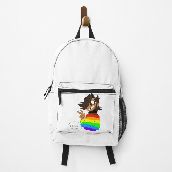 Item preview, Mal wears rainbow shirt designed and sold by BradleyNegrete.