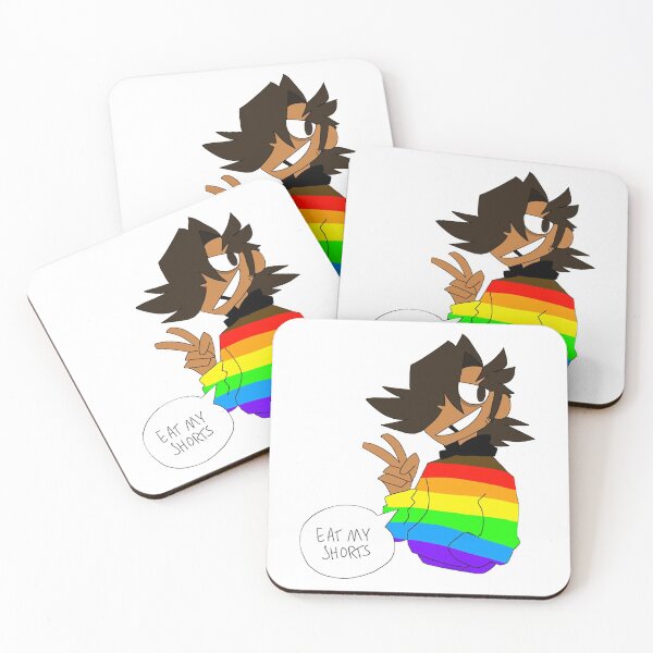 Item preview, Mal wears rainbow shirt designed and sold by BradleyNegrete.