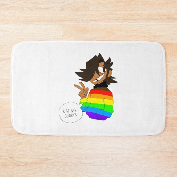 Item preview, Mal wears rainbow shirt designed and sold by BradleyNegrete.