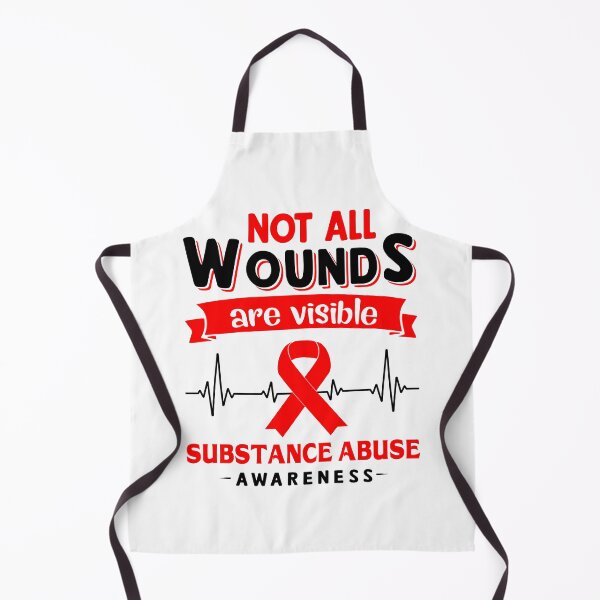 Item preview, Substance Abuse Awareness Not All Wounds Are Visible designed and sold by Victormoratalla.