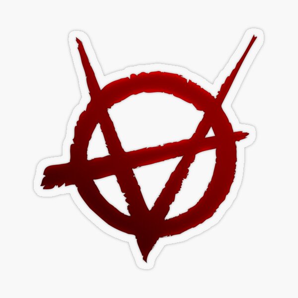 V5 Vampire Brujah Transparent Sticker