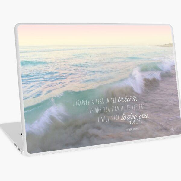 A Tear In The Ocean Laptop Skin