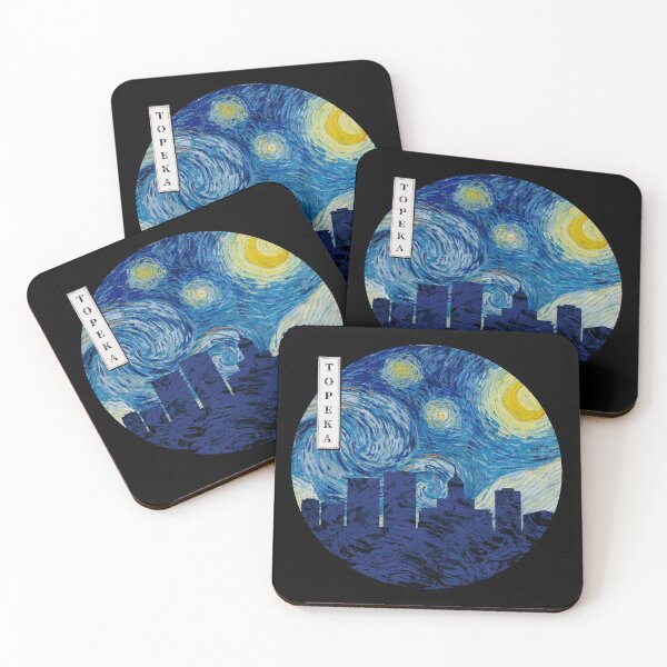 Item preview, Topeka Starry Night Van Gogh Circle designed and sold by DFerraz.