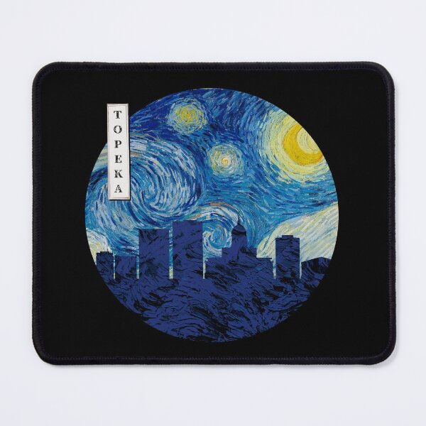 Item preview, Topeka Starry Night Van Gogh Circle designed and sold by DFerraz.
