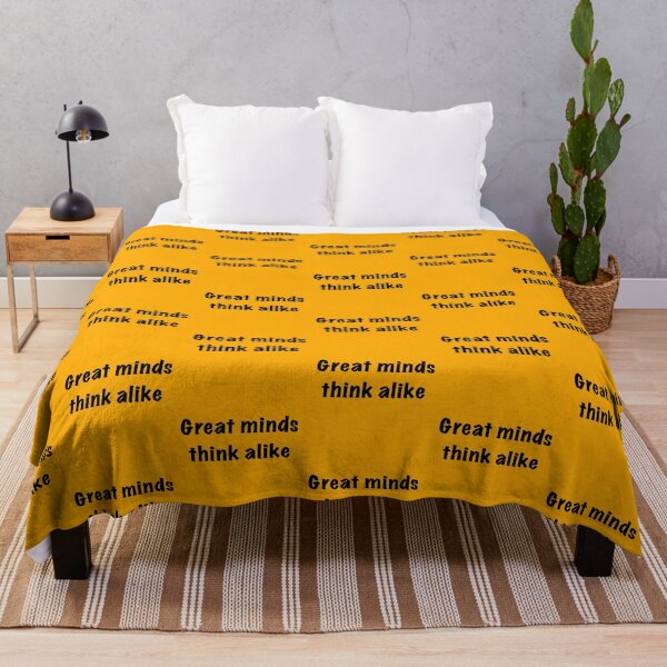 Item preview, Cool phrases great minds think alike designed and sold by ernesleon321.