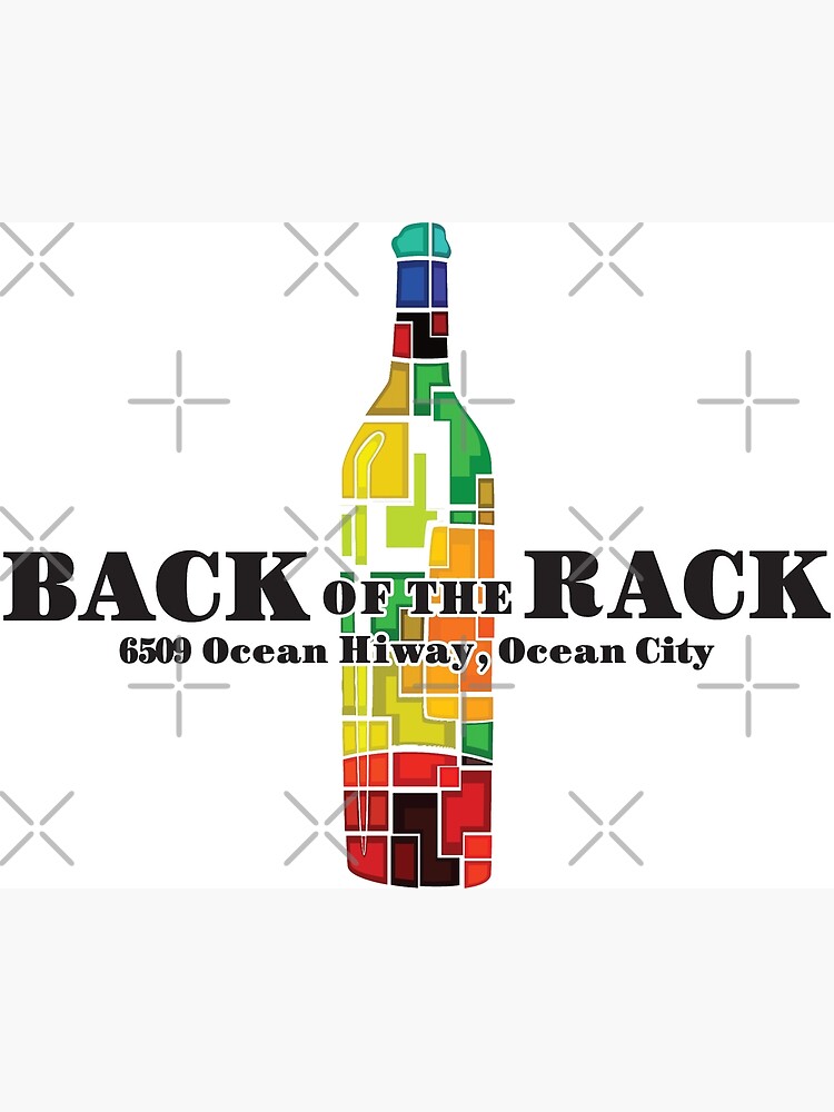 "Back Of The Rack Nite Club, Ocean City, MD" Art Print for Sale by
