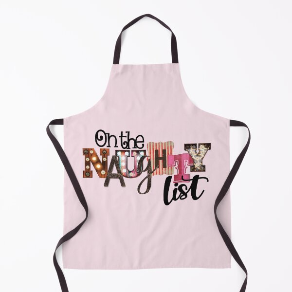 Item preview, On the Naughty List Christmas List Santa's List designed and sold by Wild Grace Design Studios.