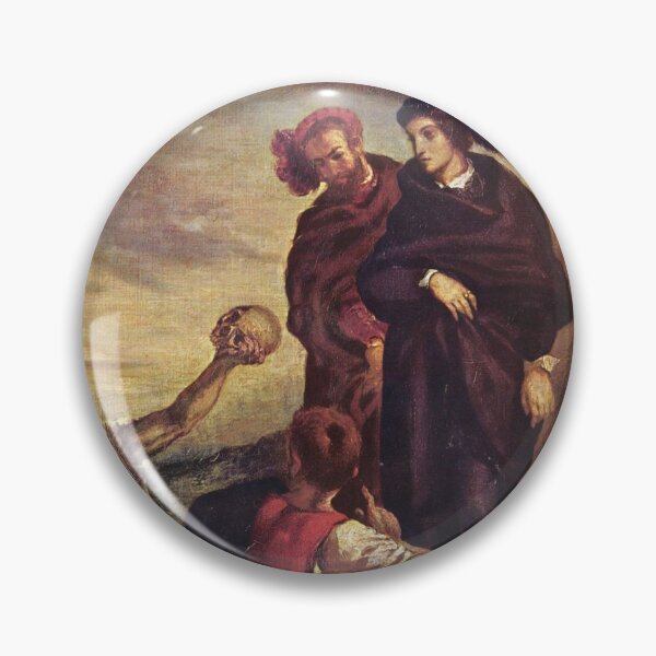Item preview, Hamlet and Horatio in the Graveyard (Delacroix) designed and sold by ArtHistorical.