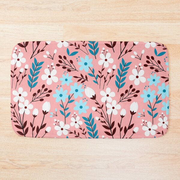 Item preview, Colorful flowers seamless pattern  designed and sold by TheSkullArmy.