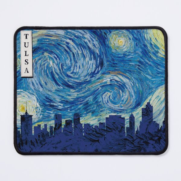 Item preview, Tulsa Van Gogh Starry Night designed and sold by DFerraz.