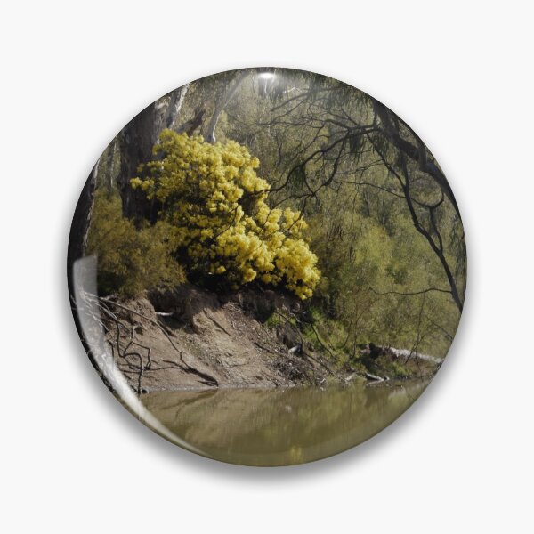 Item preview, Wattle On The River Bank designed and sold by Lorraine McCarthy.