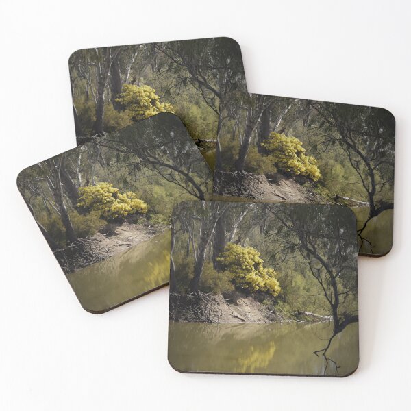 Item preview, Wattle On The River Bank designed and sold by Lorraine McCarthy.