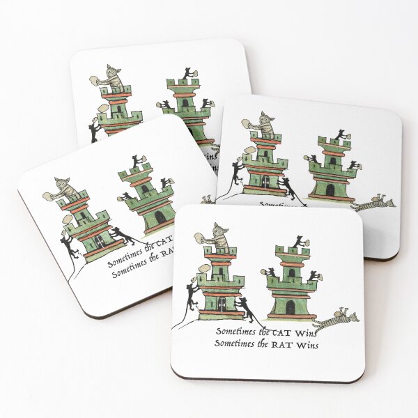 Item preview, Medieval Cats and Rats  designed and sold by ebrawne.