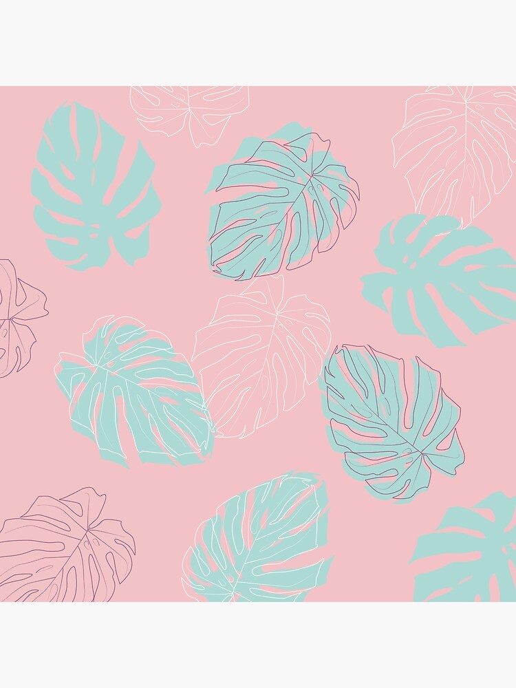 "tropical bright colors, with tropical leaves and teaf outline tropical