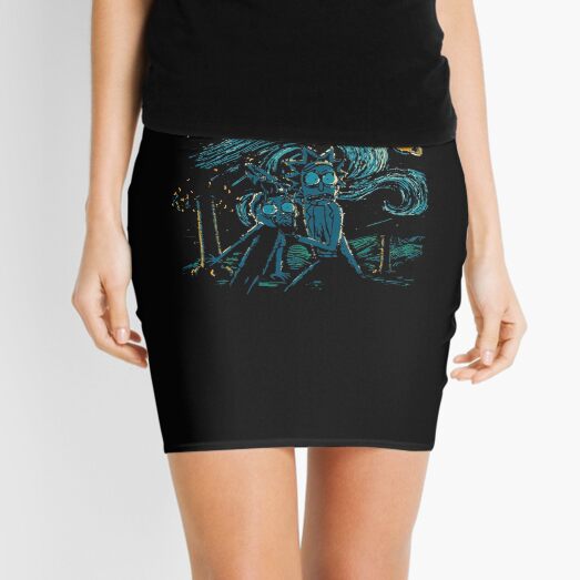 Impressionist Science Mini Skirt