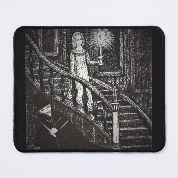 Item preview, B is for Bogeyman designed and sold by The Mysterious Domain Alyne Whiteswan Fine Art Prints and Merch.