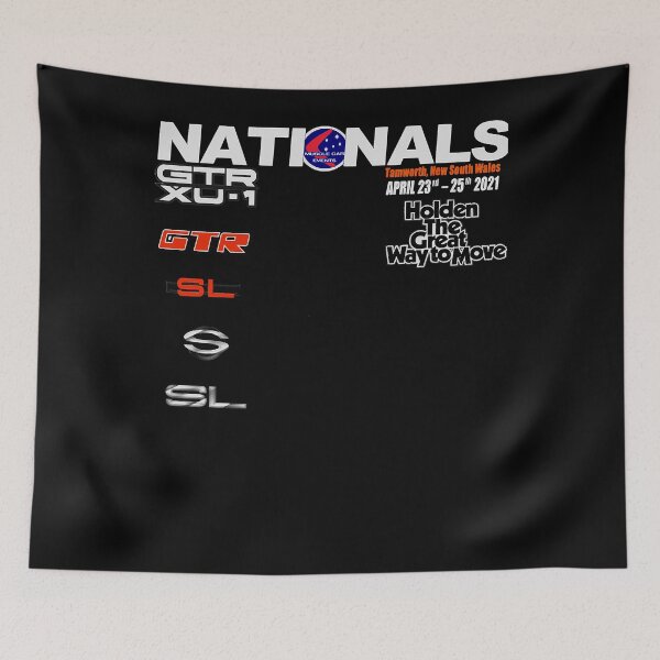 Item preview, GTR & XU-1 NATIONALS for black and darker coloured shirts Classic designed and sold by SeferinoOchoa.