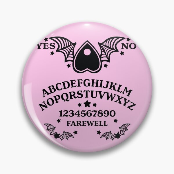 Item preview, Batwing Planchette Spirit Board - Black on Pink designed and sold by AliceQuinn.
