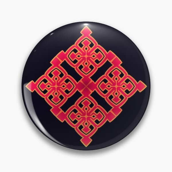 Item preview, Red Hydrangea Emblem designed and sold by blind-luck.